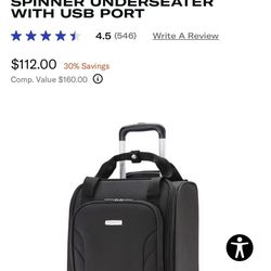 Samsonite Mini Soft Underseat Pretty Cute Carryon Carrier 