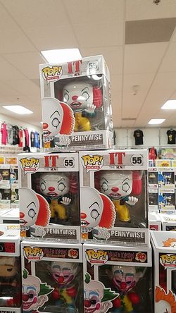 Old pennywise it funko pop horror Halloween