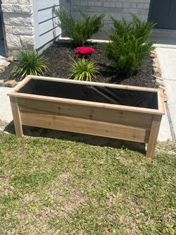 2 Cedar planters