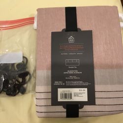 Shower Curtain And Shower Curtain Rings