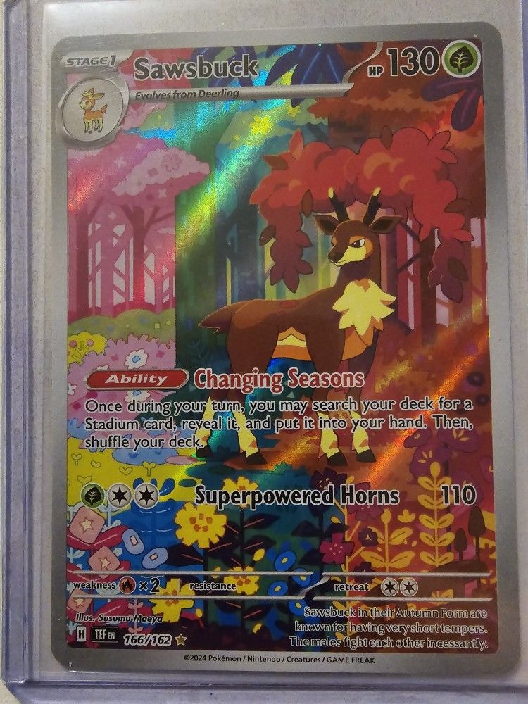 Pokemon Sawsbuck (TEF)