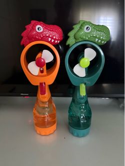 Fan/ water mist spray bottles