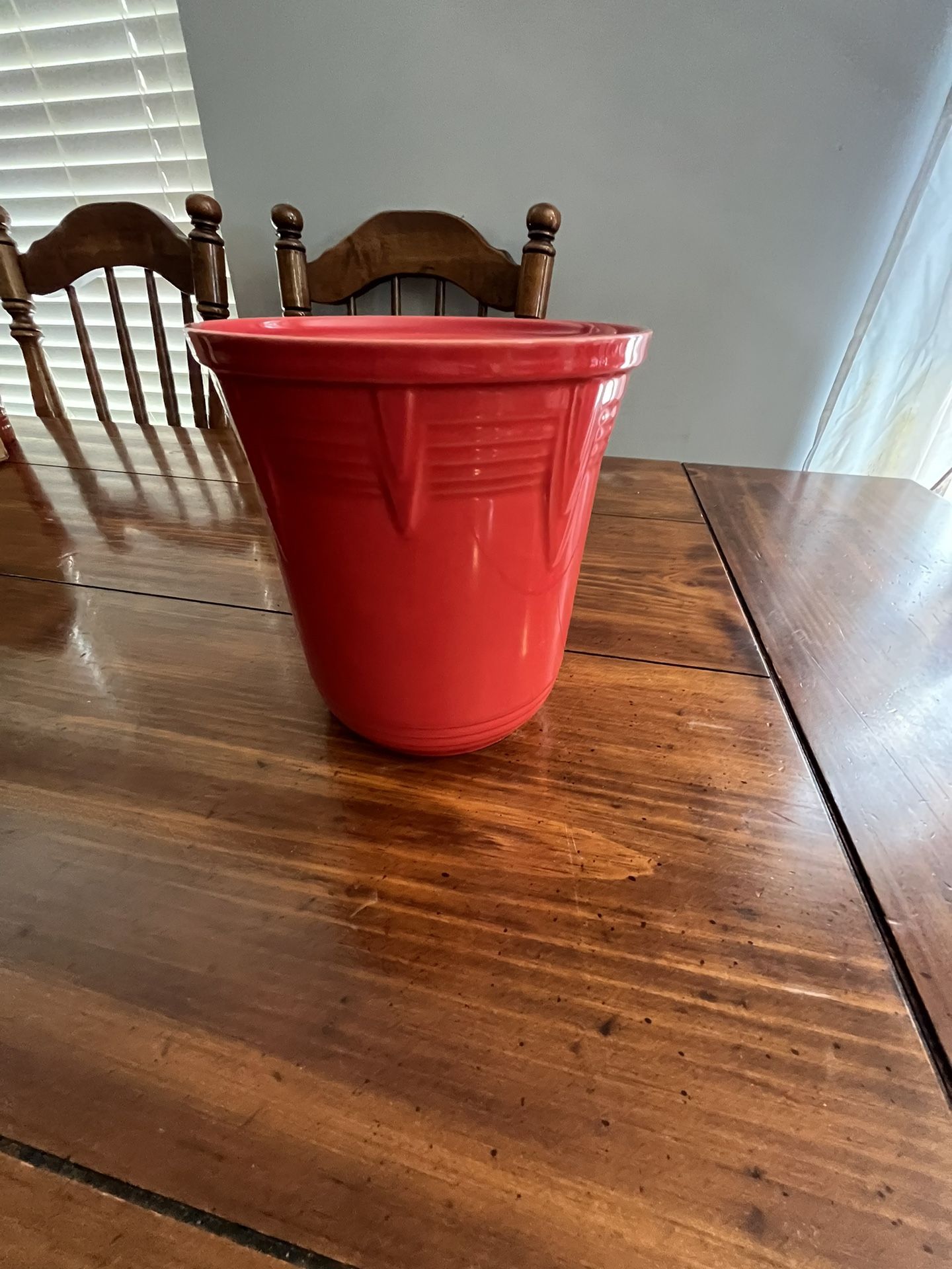 Fiesta Utensil Crock Scarlet