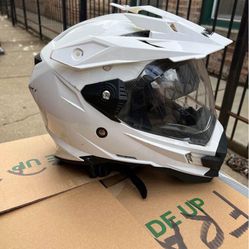 AFX white Motorcycle Helmet