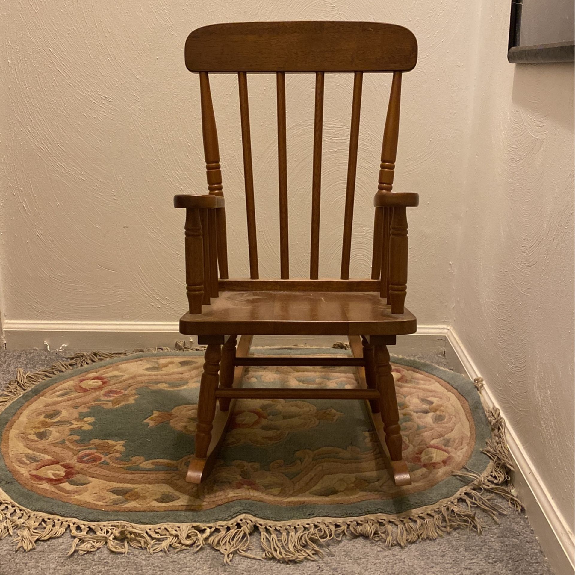 Small Wooden Rocking Chair