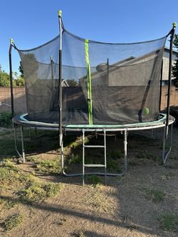 14-foot Sportspower BouncePro Trampoline