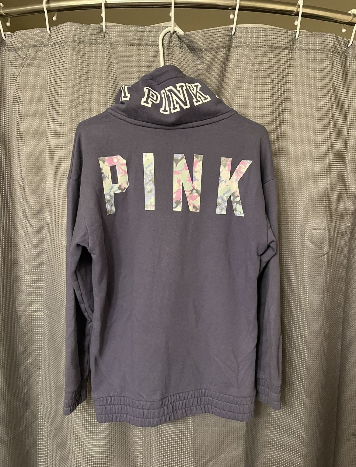 Victorias Secret P I N K Quarter Zip 