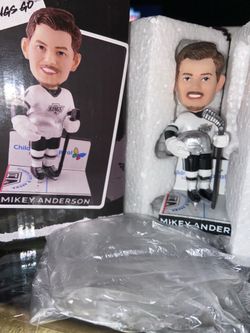 Mikey Anderson Los Angeles Kings Bobblehead #44 NHL Collectible In Box(READ DESCRIPTION)