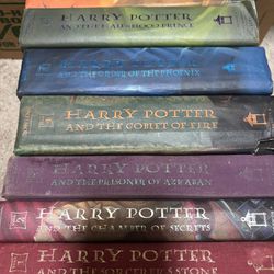 Harry Potter Books 1-7 Lot 