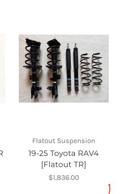 2019-2024 Toyota RAV4 flat out TR lift kit