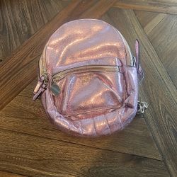 Victoria Girls Sparkle Pink Purse Backpack 