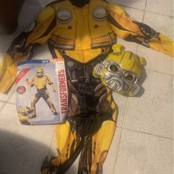 Transformers Bumblebee Kids Medium 8-10 