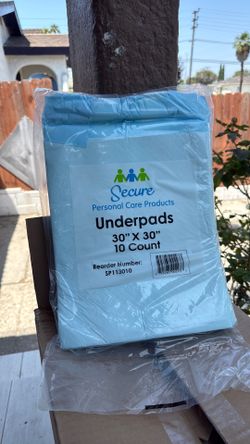 Secure Personal Care Products Underpads