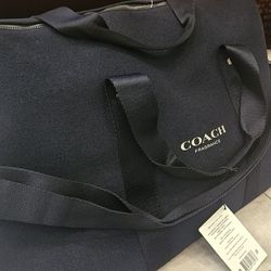 Coach Tote Bag Dark Blue