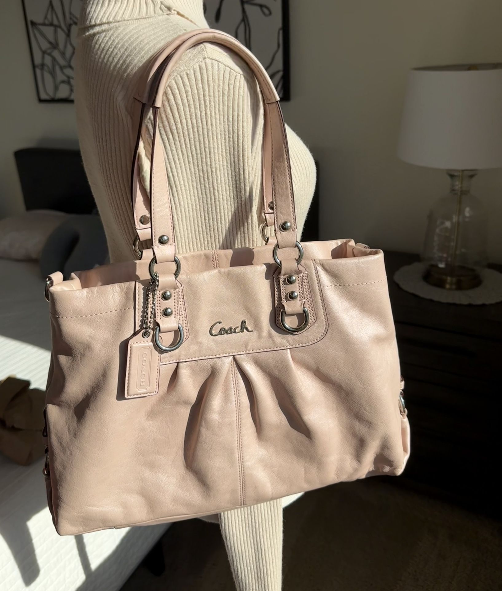 Baby Pink Coach Purse