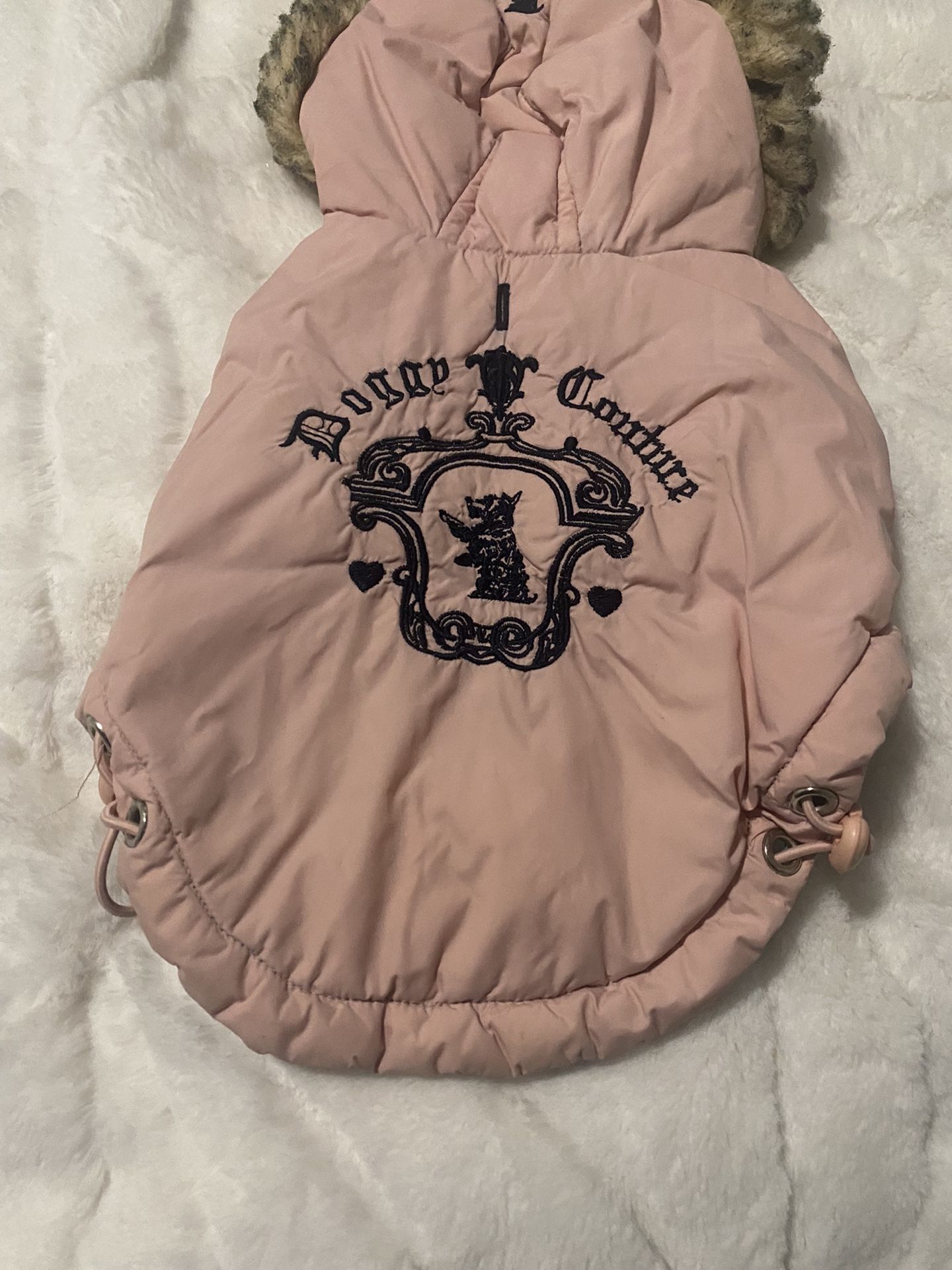 Juicy Couture Doggy Couture Dog Jacket  Small