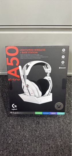 Logitech  Astro A50 Gen 5 LIGHTSPEED Wireless Gaming Headset And Base New White