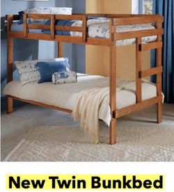 New Twin Heavy Duty Bunkbed! Bunkbeds here