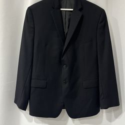 CALVIN KLEIN Men size 42S Black Slim Fit Suit Separates Blazer 