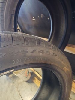 225/45 R18 Used Tires Pirelli runflat