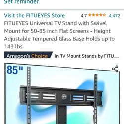 50 To 85 In TV Stand