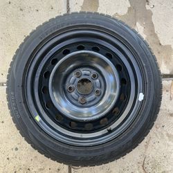 16x7 Steel Wheel 5x114.3 Lug Pattern