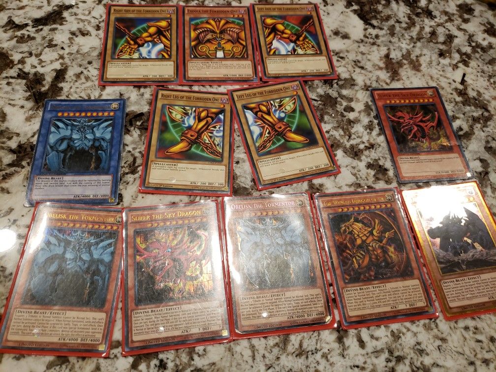 Yugioh card collection