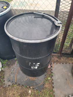 Steel drum,  food grade with removable lid