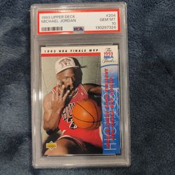 1993-94 Upper Deck Michael Jordan #204 Bulls PSA 10