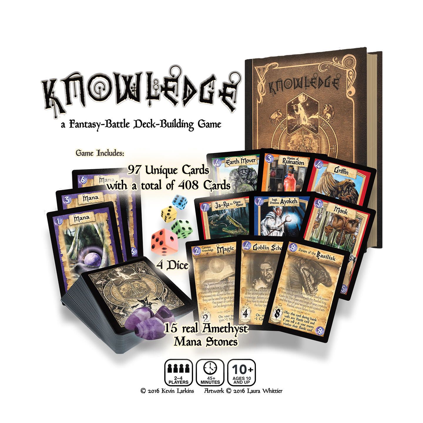 Knowledge: A New Fantasy Deck-Building Card Game