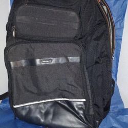 Targus, backpack, black and gray