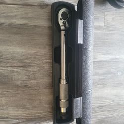 1/4 In Torque Wrench Inch Pounds 