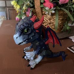 Untamed Dragon Fingerlings Purple & Blue, Shockwave by WowWee Interactive, 2016