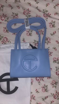 Mini Baby Blue Telfar tote