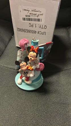 Disney Mickey and Minnie Mouse Cheerleading Ornament