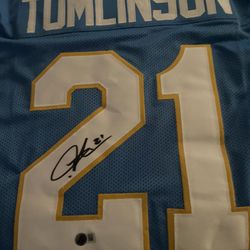 LaDainian Tomlinson Signed Custom Jersey