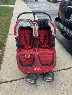 Red City Mini Gt Double Stroller