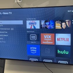 50 Inch Roku tv 