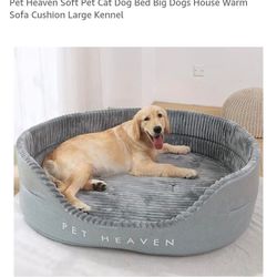 NEW PET HEAVEN SOFT LARGE PET DOG BED