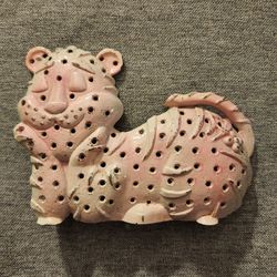 Vintage Metal Earring Tree - Panther-Shaped