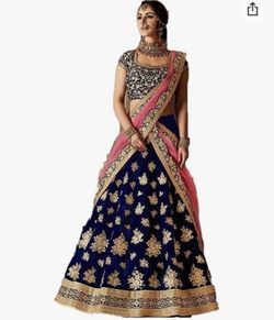 Blue Lehenga