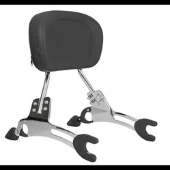 17'' Sissybar Backrest Indian Motorcycles [Chrome] - (New Never Used)  SEE BIKE FIT IN DESCRIPTION
