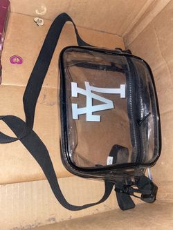 LA Dodgers Clear Crossbody Stadium Bag