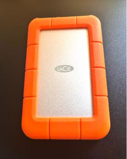 Rugged 2 Terabyte Lacie External Hard Drive