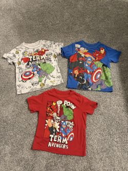 Marvel Toddler 3T Shirts Set