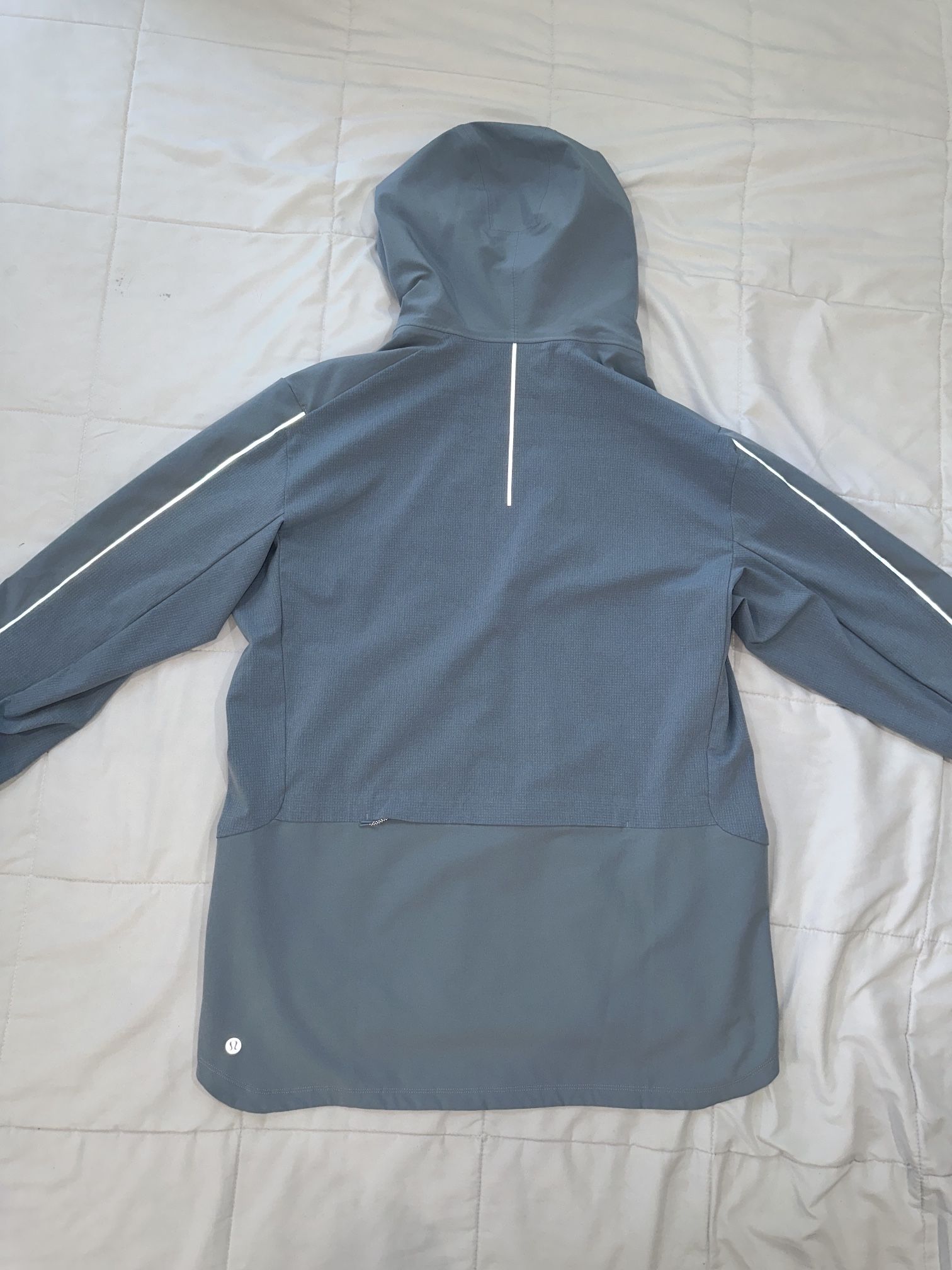 Rare Lululemon Warp Light Jacket Chambray Blue - Large