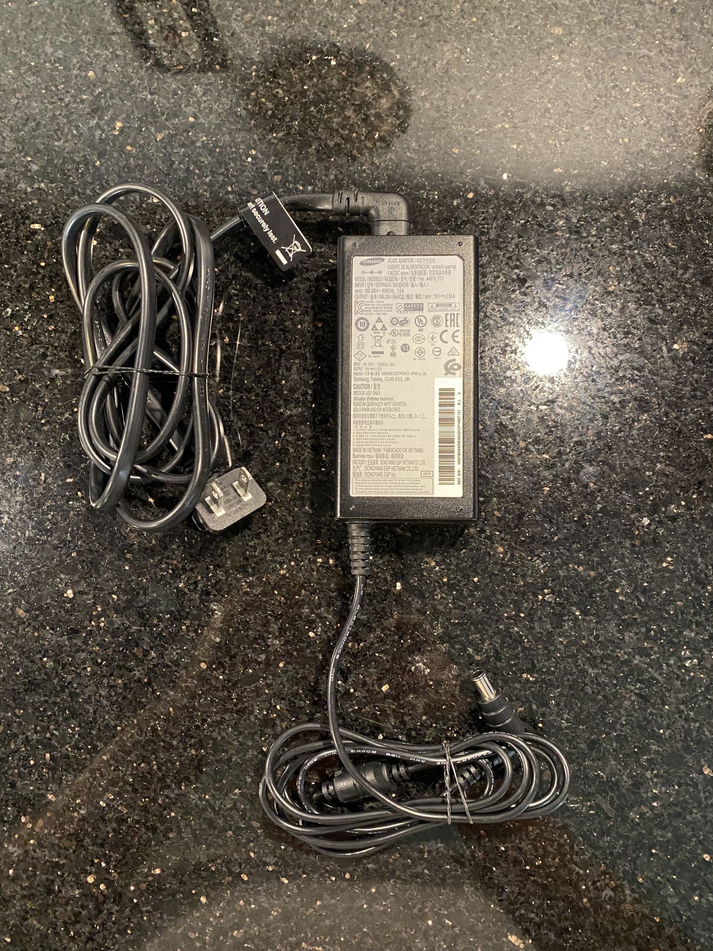 Samsung Power AC Adapter Charger 19V 2.53A Model A4819_FDY for Samsung TV