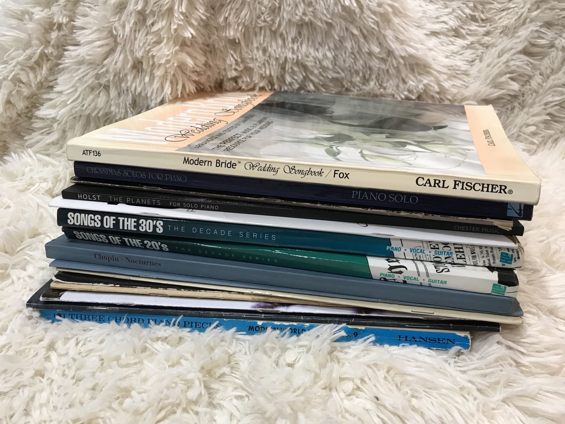 Big Stack of Sheet Music Books • Classical, Jazz, Christmas, Billy Joel, Wedding • Worth over $170 • Asking only $25!