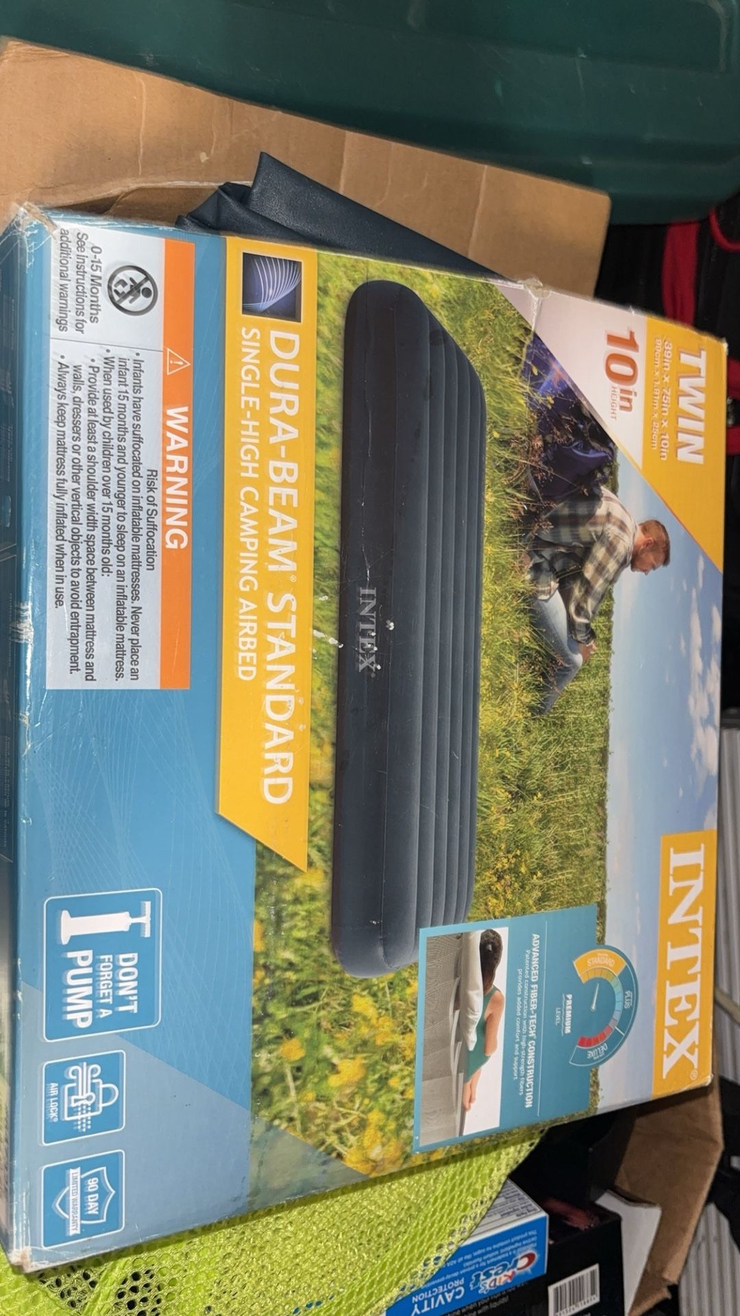 Twin Size Air Bed Like New