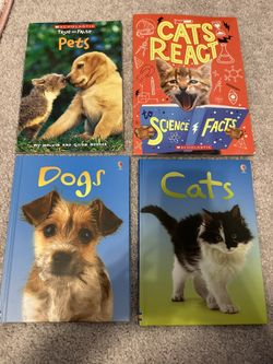 Perfect for Pet Lovers – 4-Book Set About Cats, Dogs And Pets!